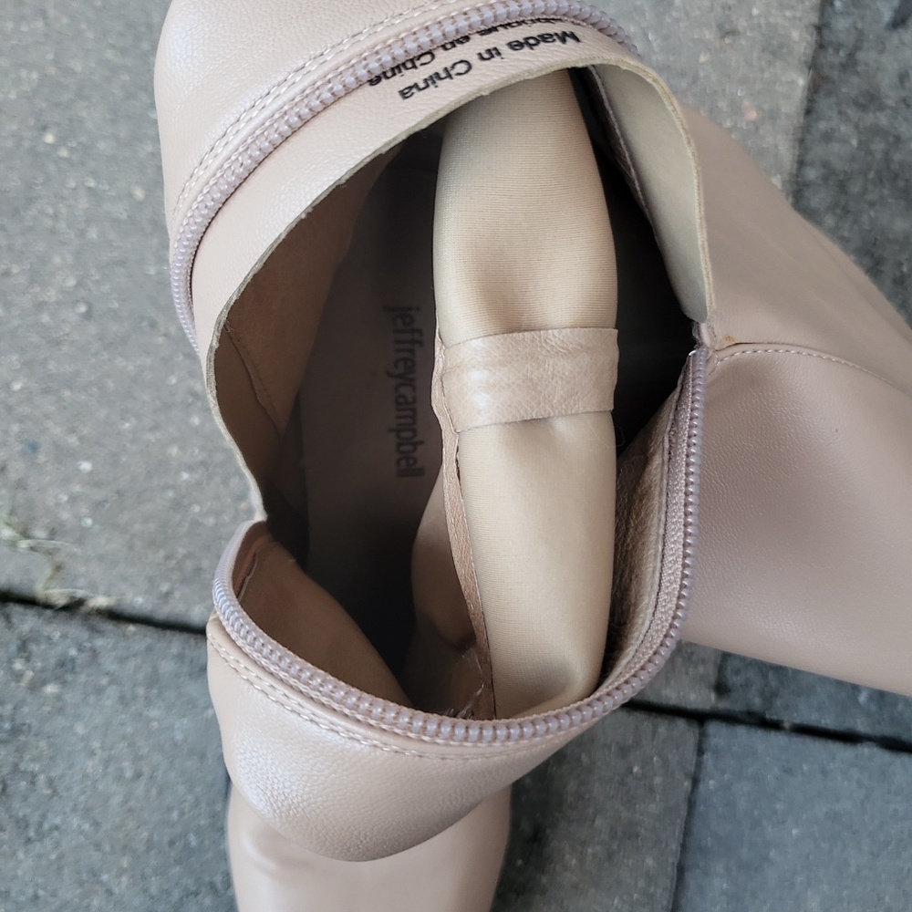 jeffrey campbell knee-high boots size 10 - Picture 4 of 4